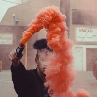 Red Smoke Bomb